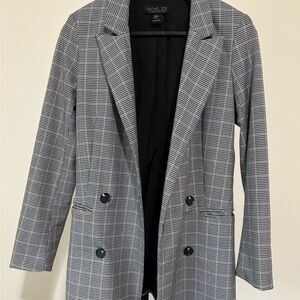 Rachel Zoe Plaid Blazer